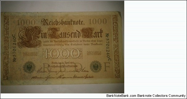 Banknote from Germany year 0