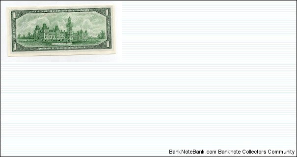 Banknote from Canada year 1967