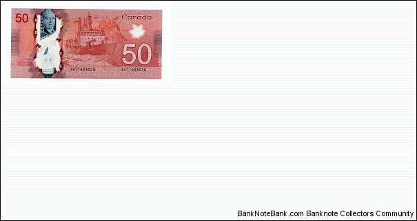 50 DOLLARS BANK OF CANADA POLYMER Banknote