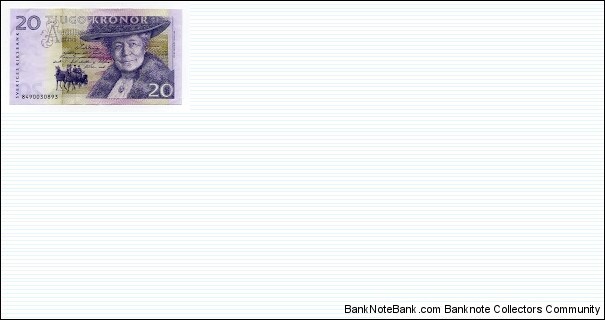 20 Kronor Kingdom Sveriges Riksbank Banknote