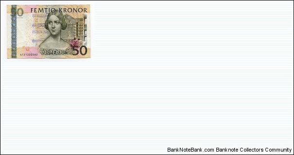 50 Kronor Sveriges Riksbank Banknote