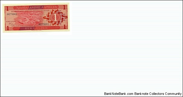 One Gulden Netherlands Banknote