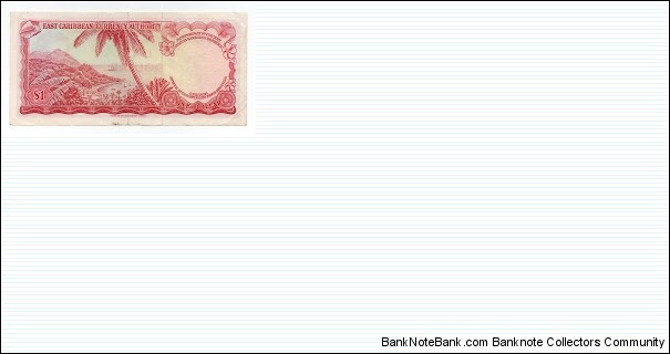 Banknote from East Caribbean St. year 19