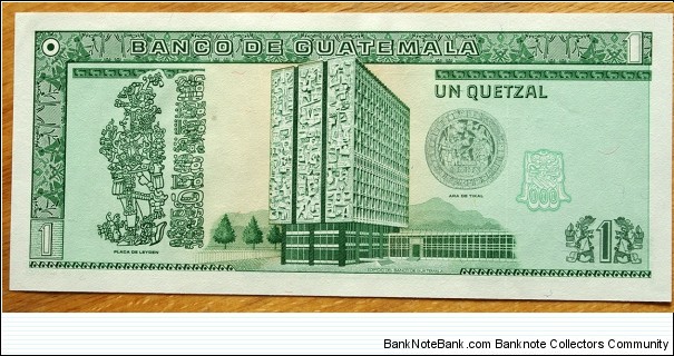 Banknote from Guatemala year 1991