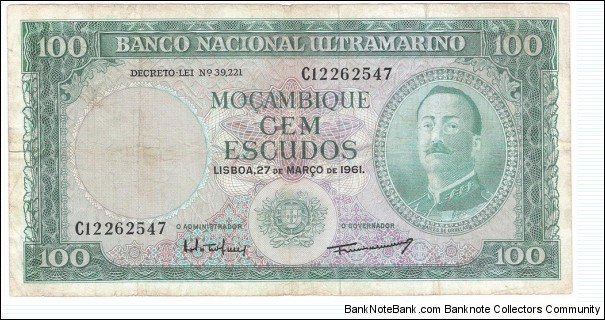 100 Escudos(1961) Banknote