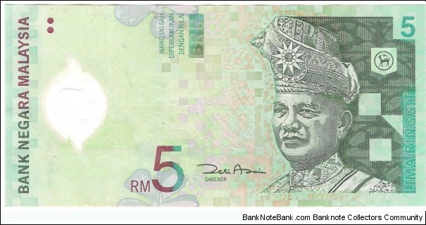 5 Ringgit(polymer Issue) Banknote