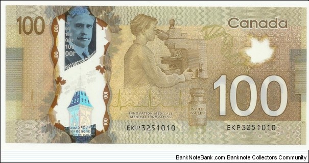 Banknote from Canada year 2011