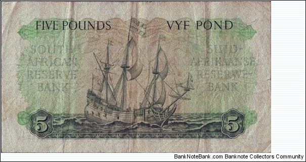 Banknote from South Africa year 1959