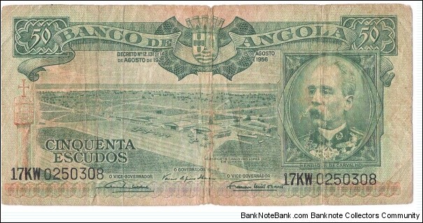 50 Escudos(1956) Banknote