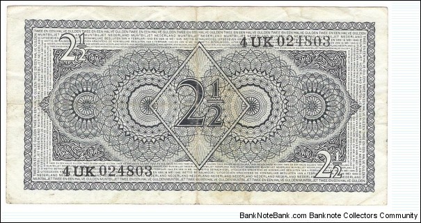 Banknote from Netherlands year 1949