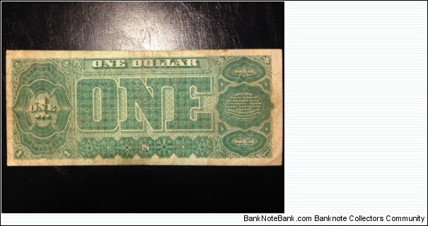 Banknote from USA year 1890