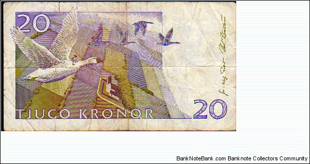 Banknote from Sweden year 1998