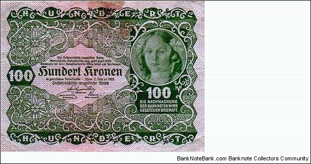 100 Kronen Banknote