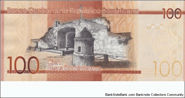 Banknote from Dominican Republic year 2014