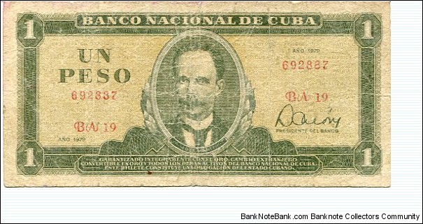 1 Peso__
pk# 102 b Banknote