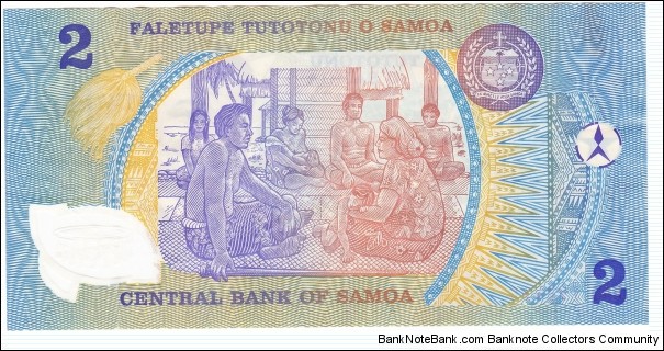 Banknote from Samoa year 1990