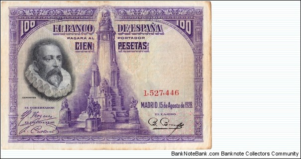 100 pesetas Banknote