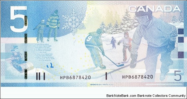 Banknote from Canada year 2010