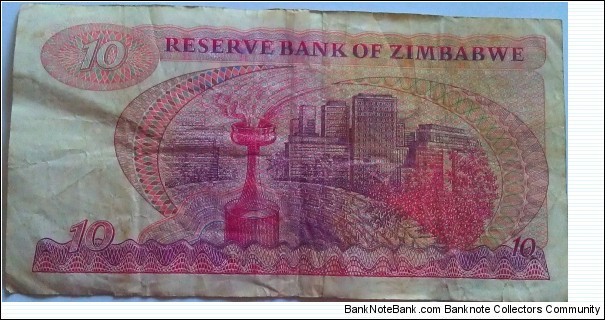 Banknote from Zimbabwe year 1983