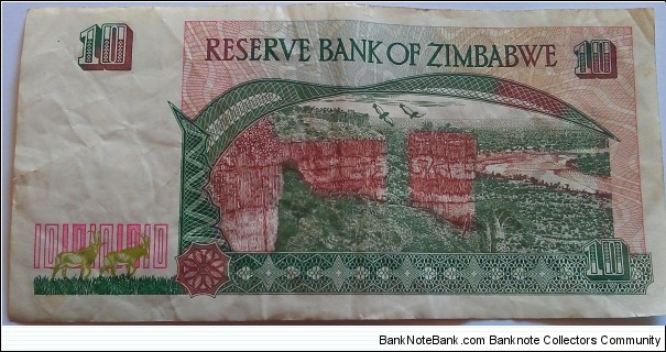 Banknote from Zimbabwe year 1997