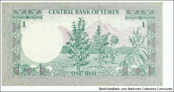 Banknote from Yemen year 1975