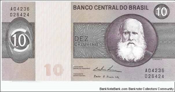 10 Cruzeiros Banknote