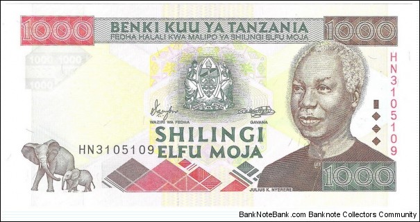 1000 Shillings Banknote