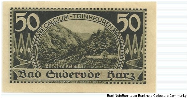 Germany Notgeld-Solbad Serie-e 1921 Banknote