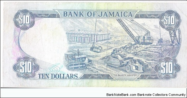 Banknote from Jamaica year 1989