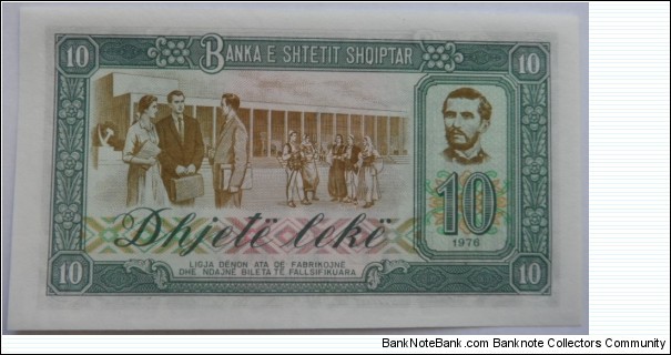 10 Lekë Banknote