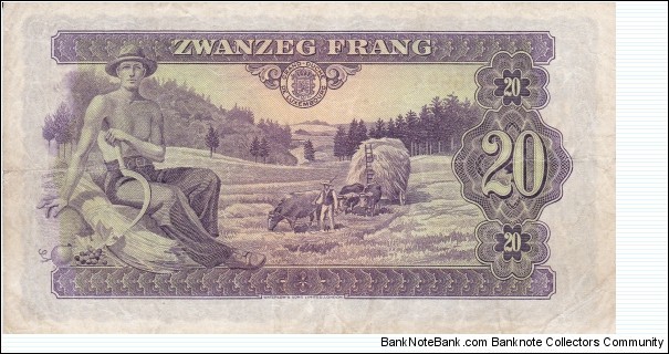 Banknote from Egypt year 1950