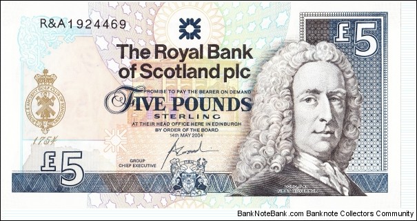 5 pounds (Royal & Ancient Golf Club) Banknote