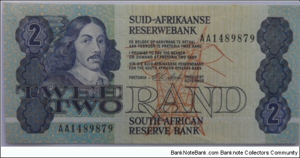 Two Rand
 Banknote