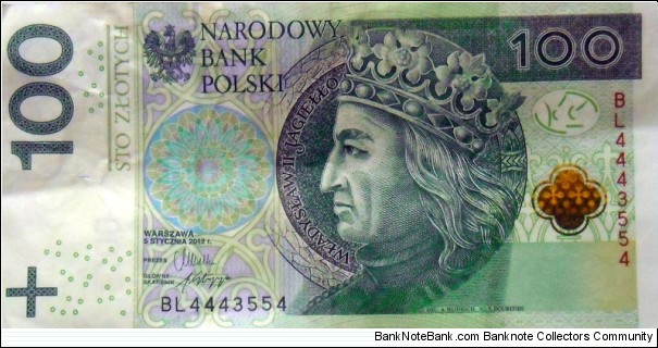 100 złotych Banknote