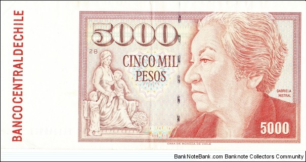 5000 pesos Banknote