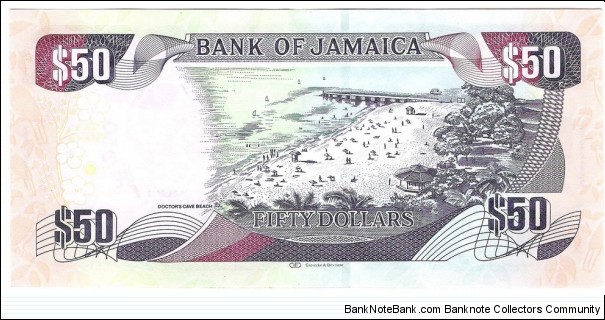 Banknote from Jamaica year 2013