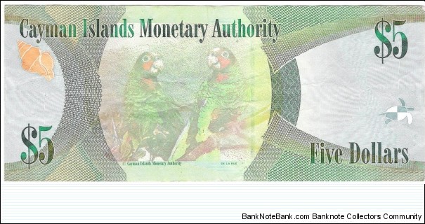 Banknote from Cayman Islands year 2010