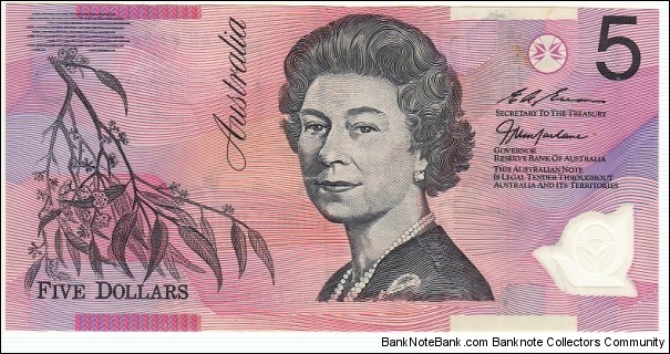 Banknote from Australia year 1997