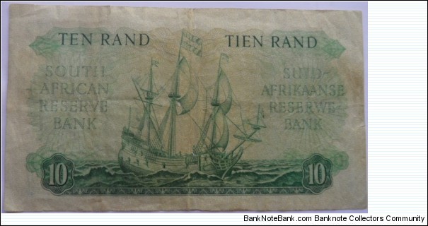 Banknote from South Africa year 1962