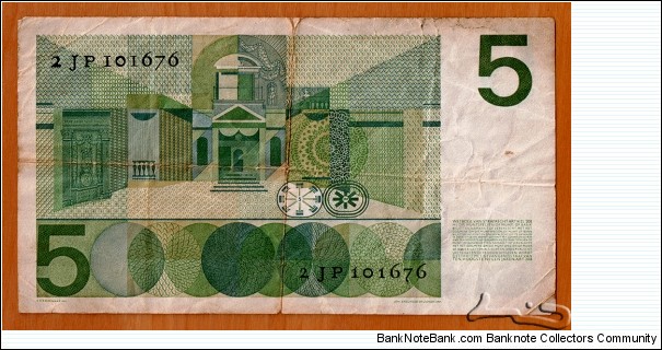 Banknote from Netherlands year 1966
