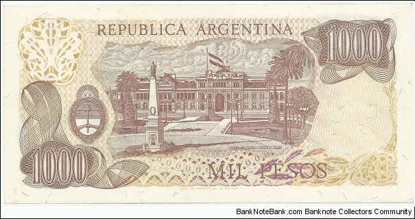 Banknote from Argentina year 1978