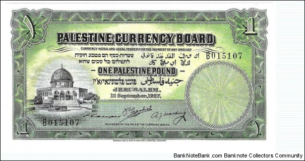 1 Pound(Modern Reprint) Banknote