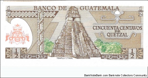 Banknote from Guatemala year 1983
