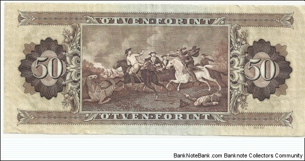 Banknote from Hungary year 1980
