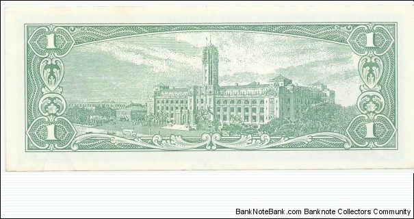 Banknote from Taiwan year 1961