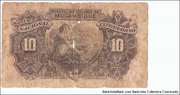 Banknote from Mozambique year 1945