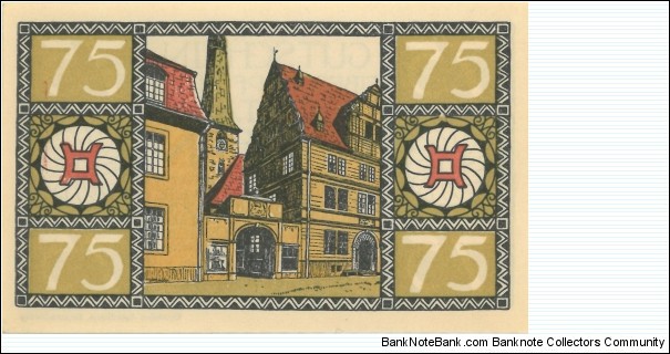 Notgeld:
Hameln
(1 of 6) Banknote