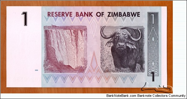 Banknote from Zimbabwe year 2007