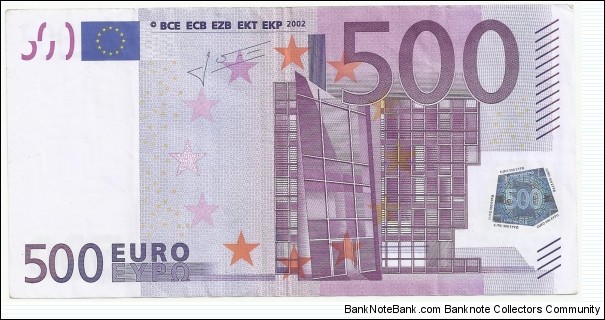 EU-BN 500 Euro 2002 (Germany)-1 Banknote