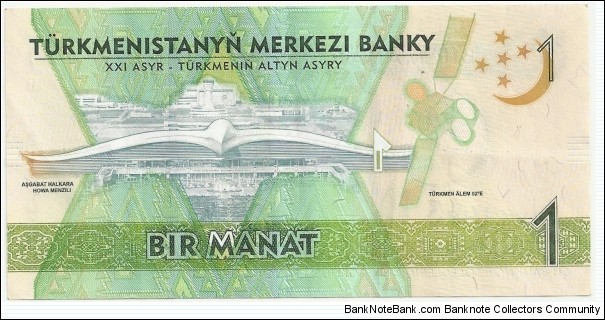 Banknote from Turkmenistan year 2017